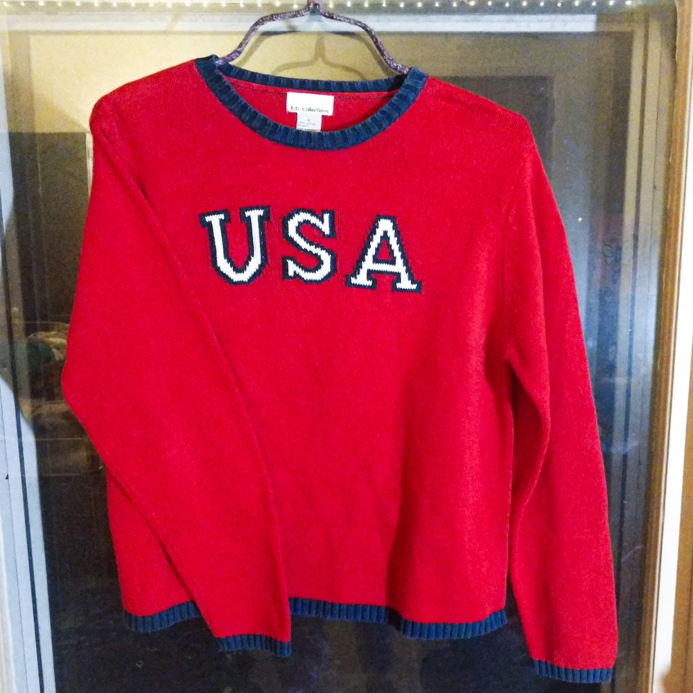 ❤️⭐️Vintage USA Sweater K.B. Collections - size LG❤️⭐️